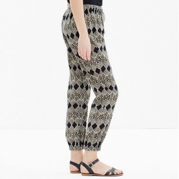 Madewell Other - Madewell Shorewalk Cover-Up Pant Woodcut Diamond